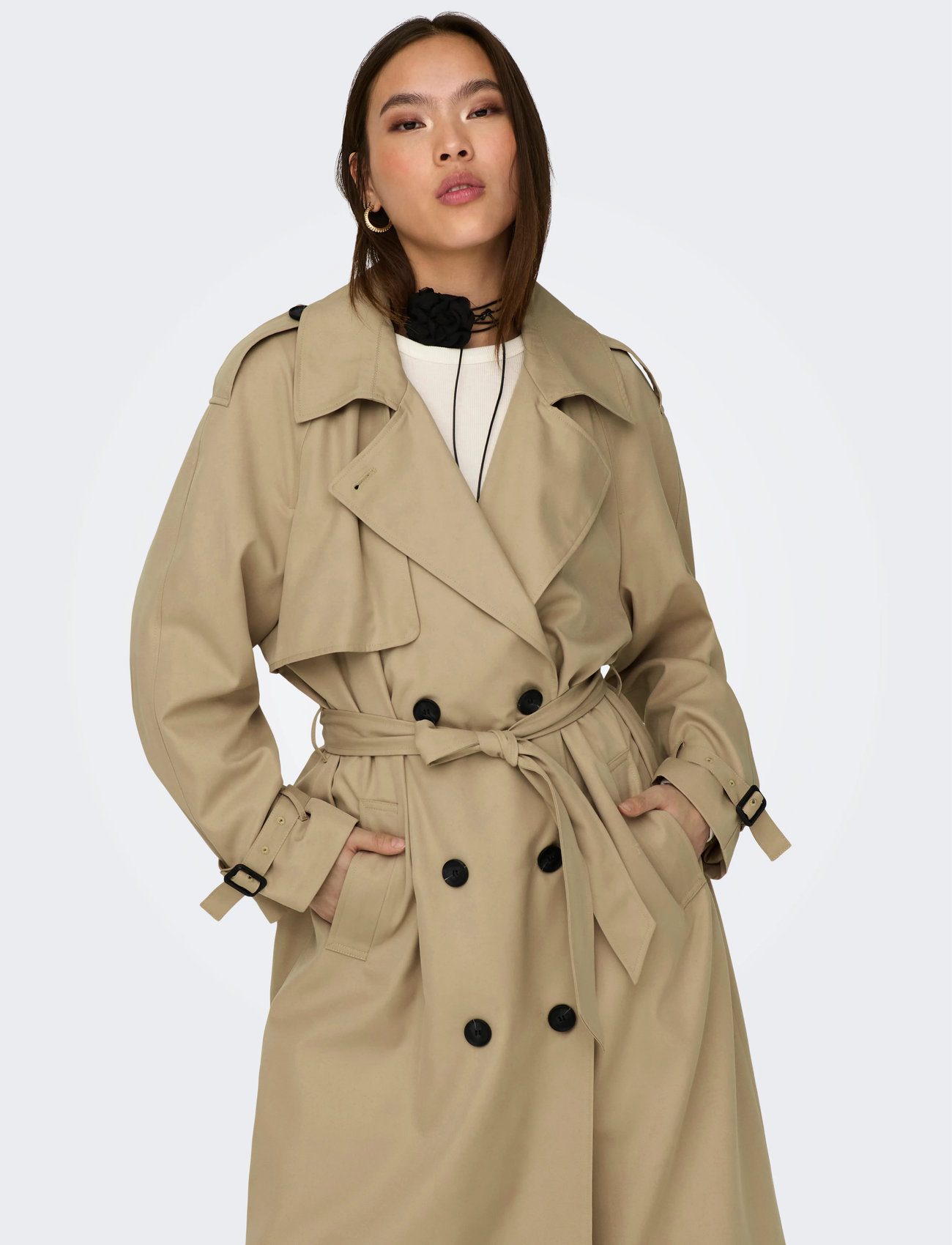 ONLY Chloe Trenchcoat kappor & rockar dam – bild 10