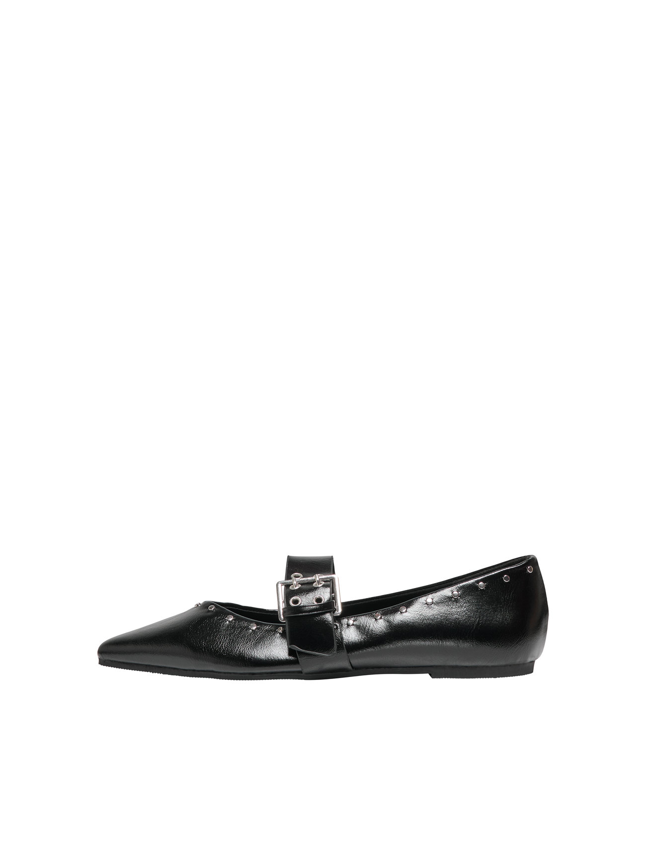 ONLY Onlaura-4 Pu Stud Ballarina - - 37 1