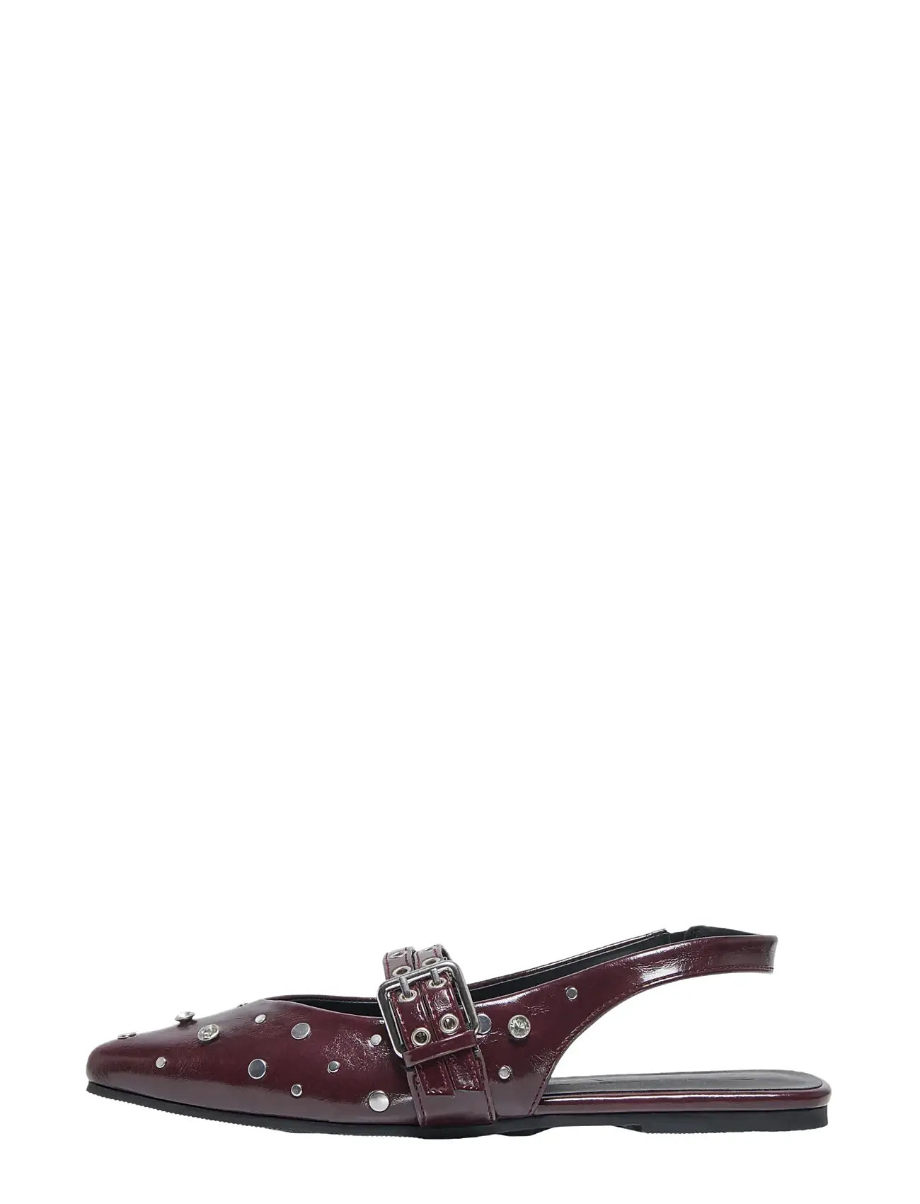ONLY Onlaura-5 Pu Slingback Buckle Ballarina - Black - 36 1