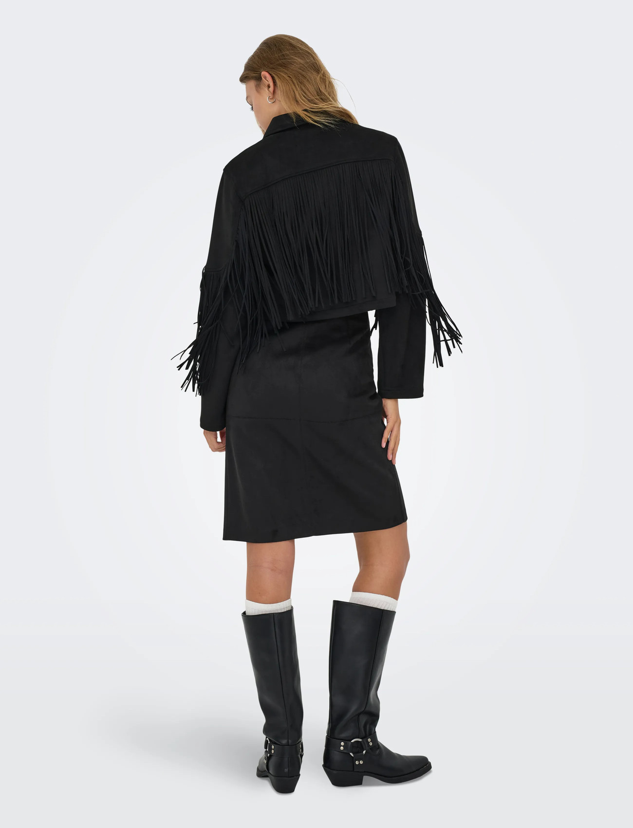 ONLY Onloline Life Faux Suede Skirt skinnkjolar dam – bild 8