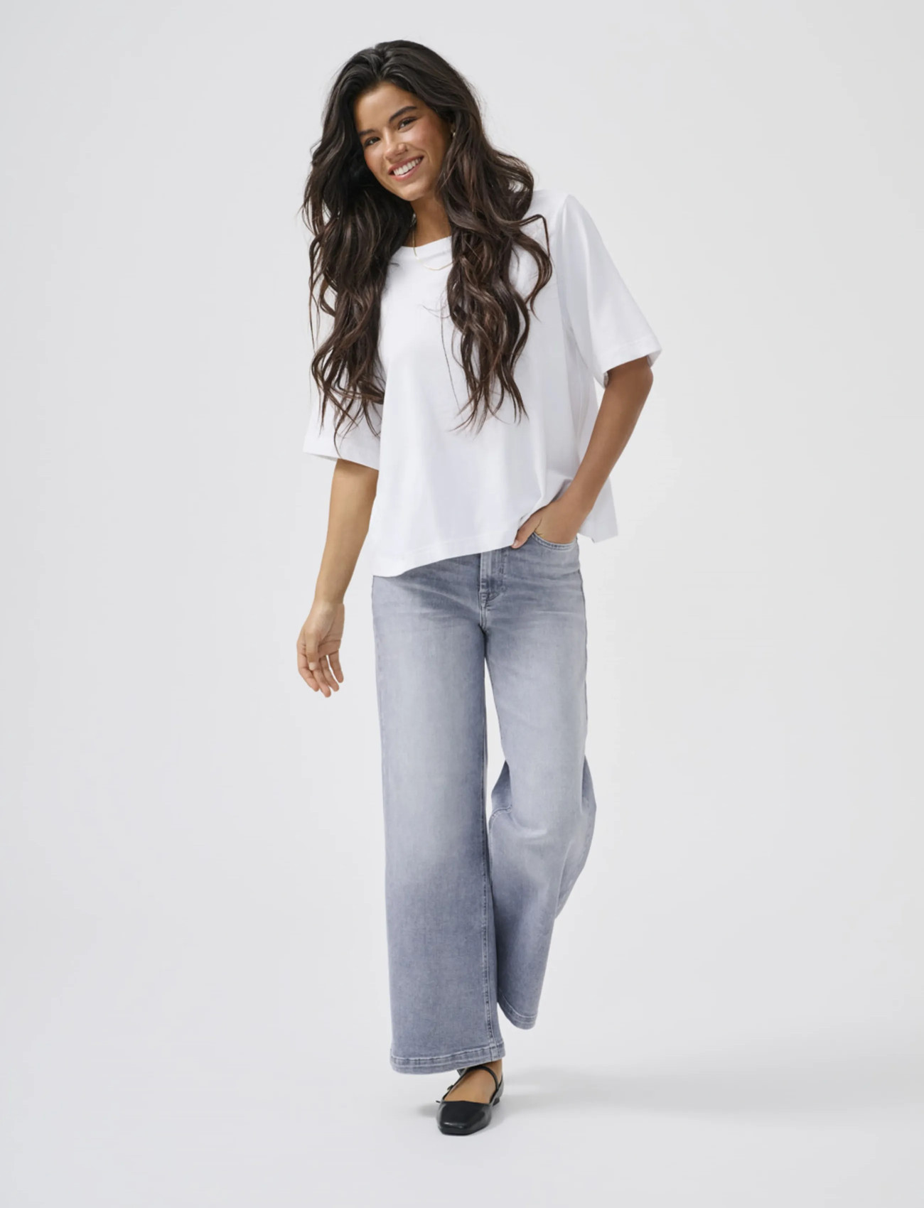 ONLY Onlmadison Blush Hw Cp Wd Dnm Rea293Noos - - XS x 30 1