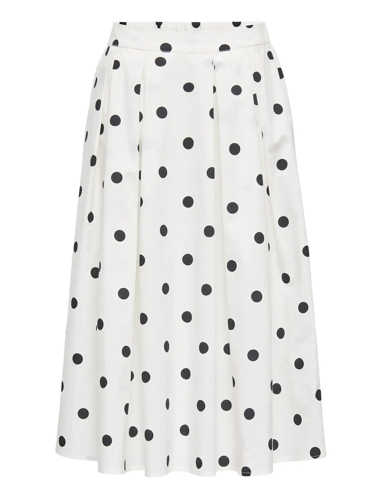 ONLY Onlmaila Long Pleat Skirt Wvn - White - XS