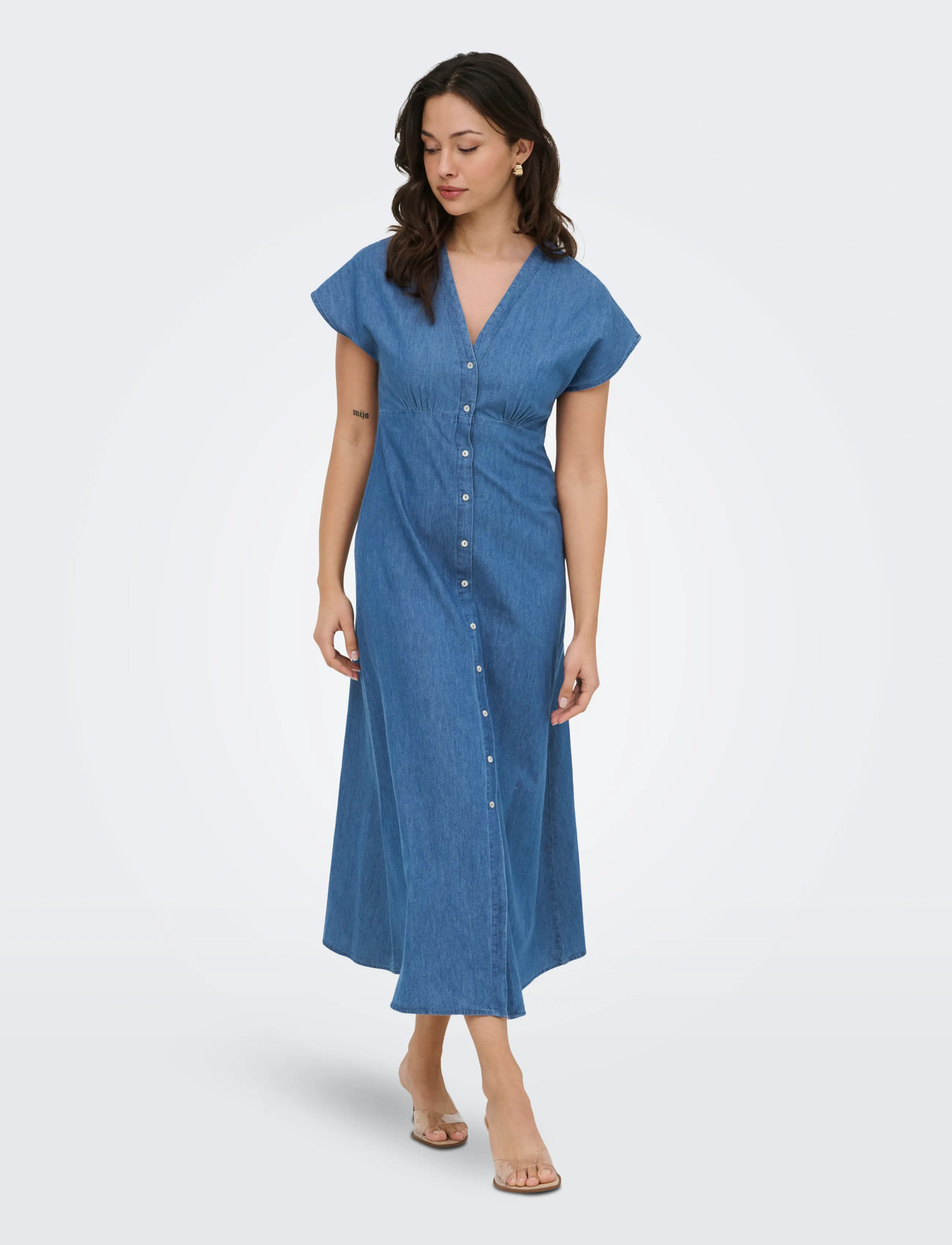 ONLY Onlnova Azure Long Dress Wvn - - M 1