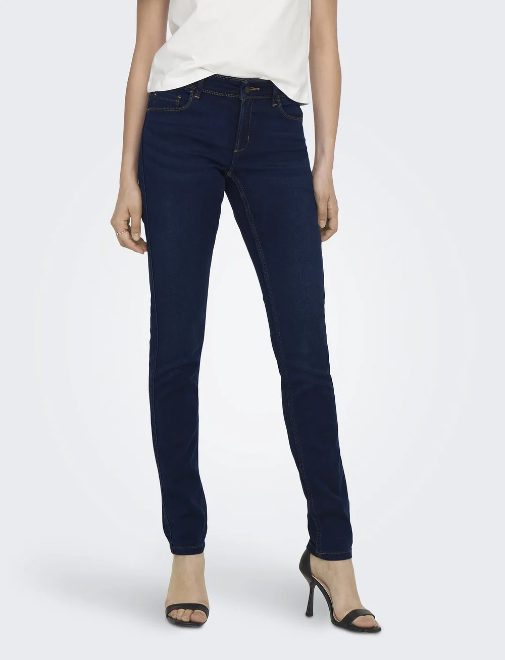 ONLY - ONLULTIMATE KING REG CRY200 - skinny jeans - dark blue denim - 0