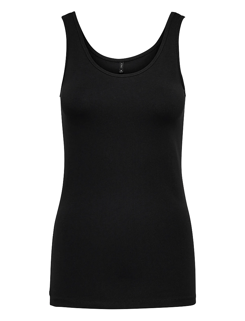 ONLY - ONLLIVE LOVE S/L TANK TOP NOOS - Ärmellose tops - black - 1