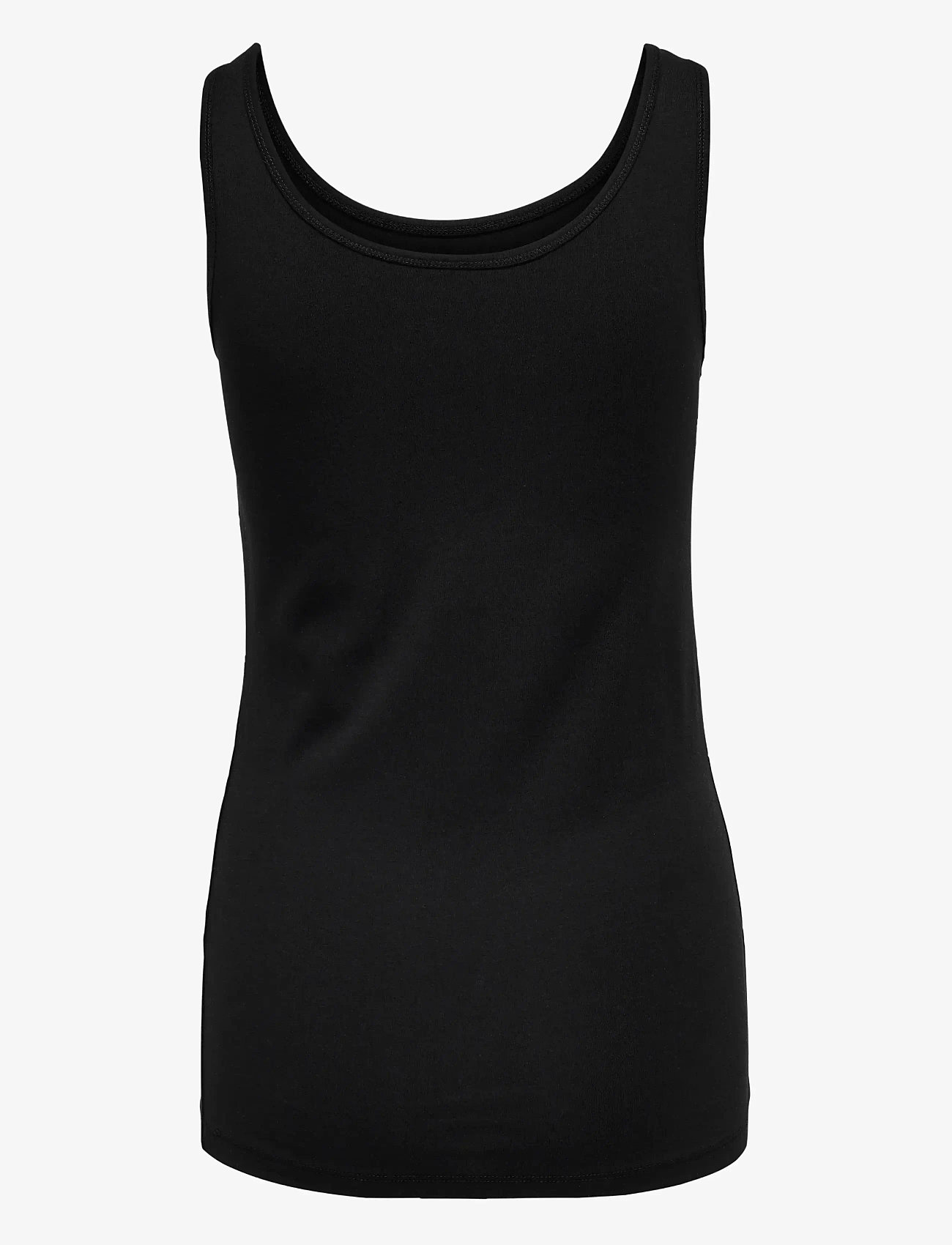 ONLY - ONLLIVE LOVE S/L TANK TOP NOOS - Ärmellose tops - black - 2