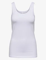 ONLY - ONLLIVE LOVE S/L TANK TOP NOOS - madalaimad hinnad - white - 0