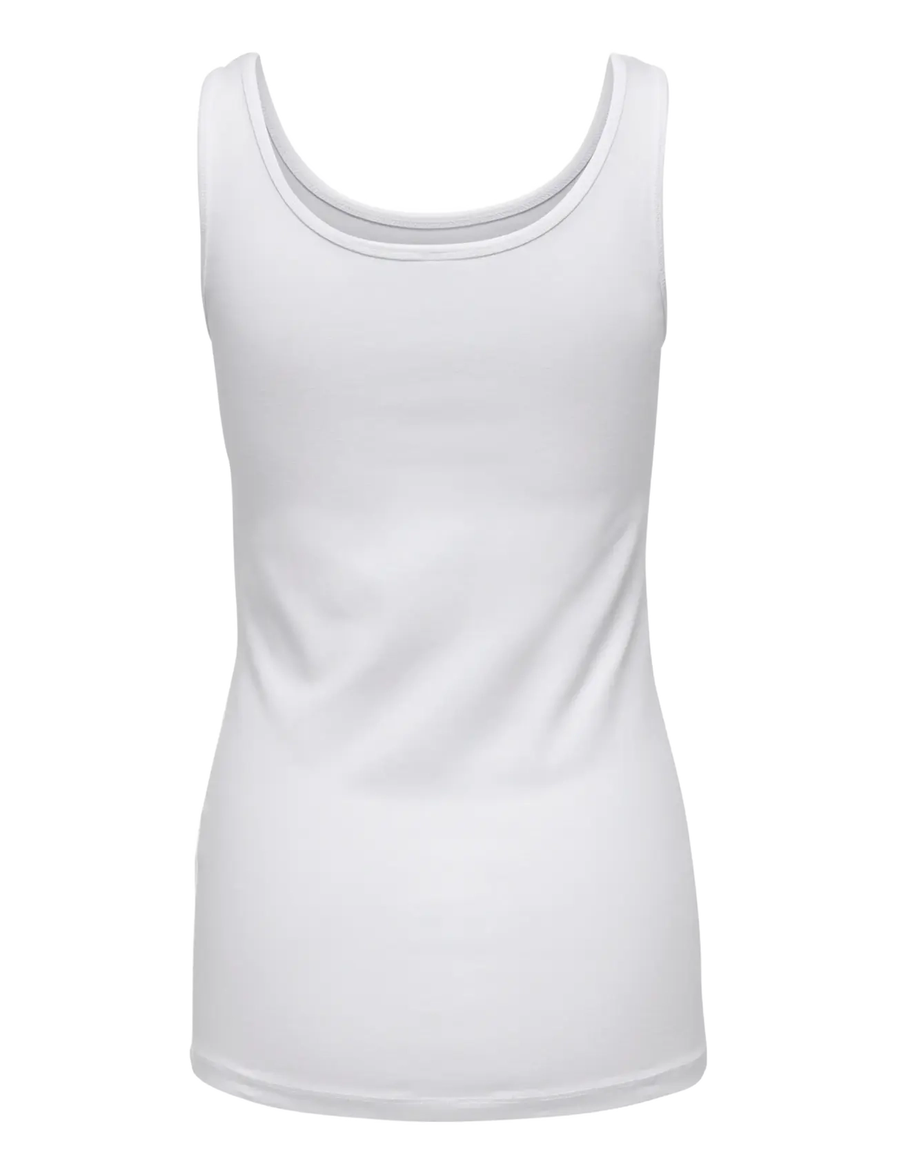 ONLY - ONLLIVE LOVE S/L TANK TOP NOOS - sleeveless tops - white - 2