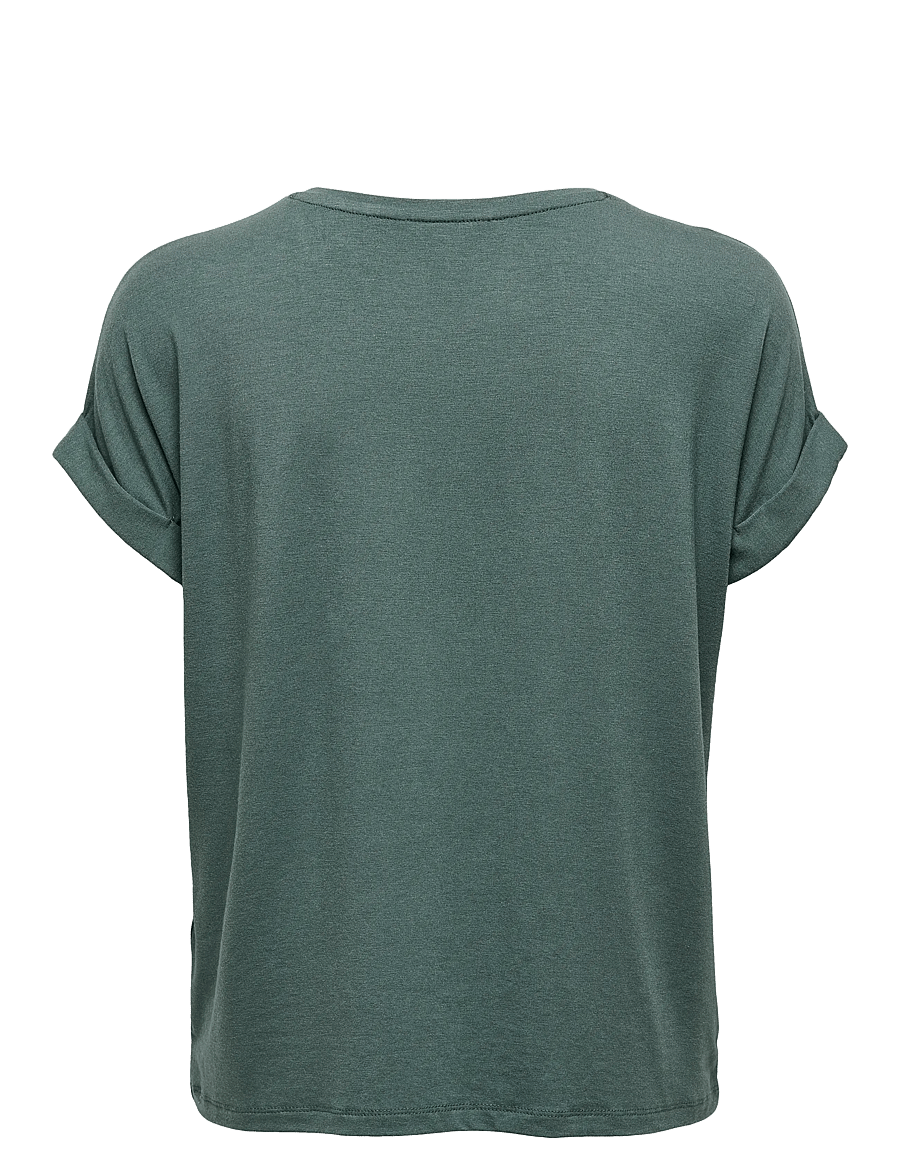 ONLY - ONLMOSTER S/S O-NECK TOP NOOS JRS - t-shirts - balsam green - 2