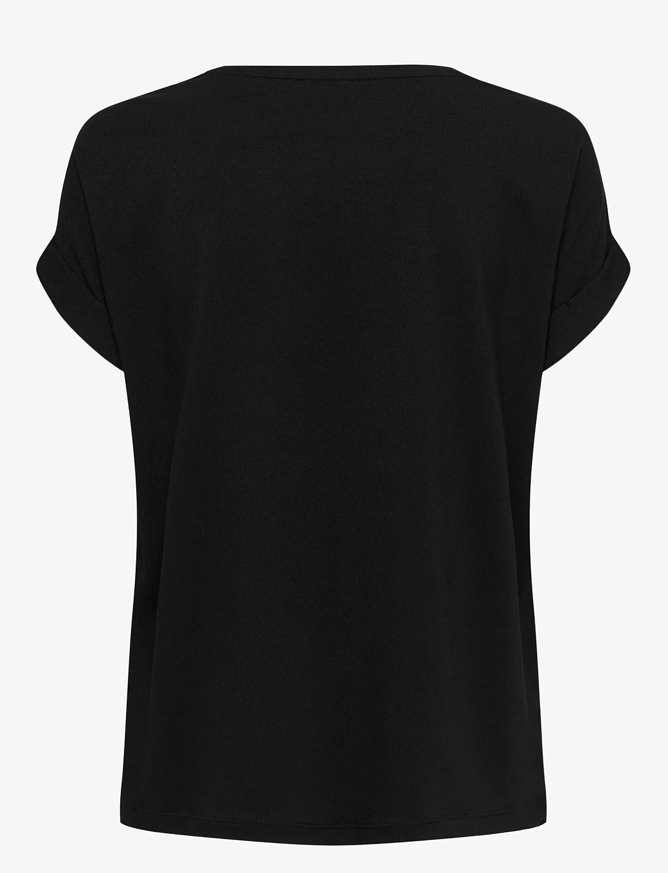 ONLY - ONLMOSTER S/S O-NECK TOP NOOS JRS - t-shirts - black - 2
