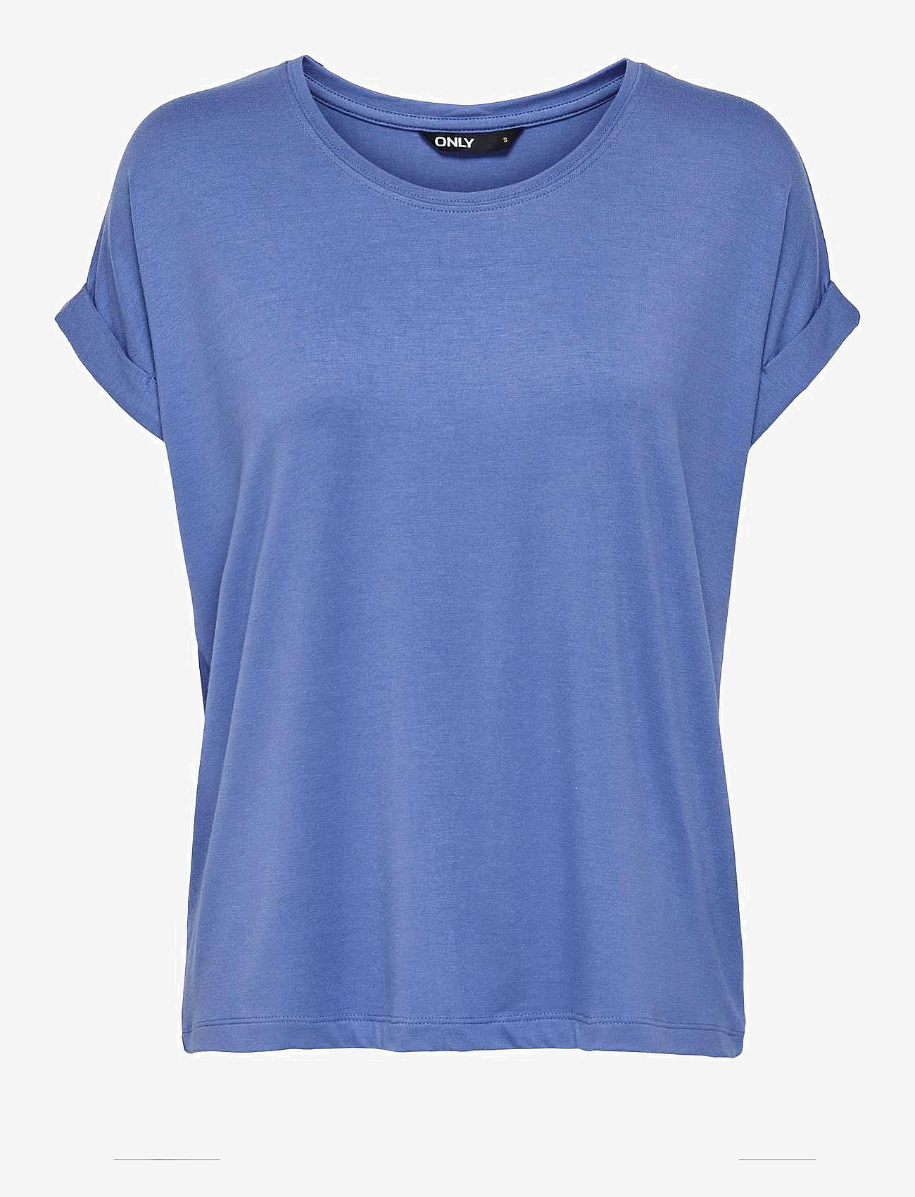 ONLY - ONLMOSTER S/S O-NECK TOP NOOS JRS - t-shirts - blue yonder - 1
