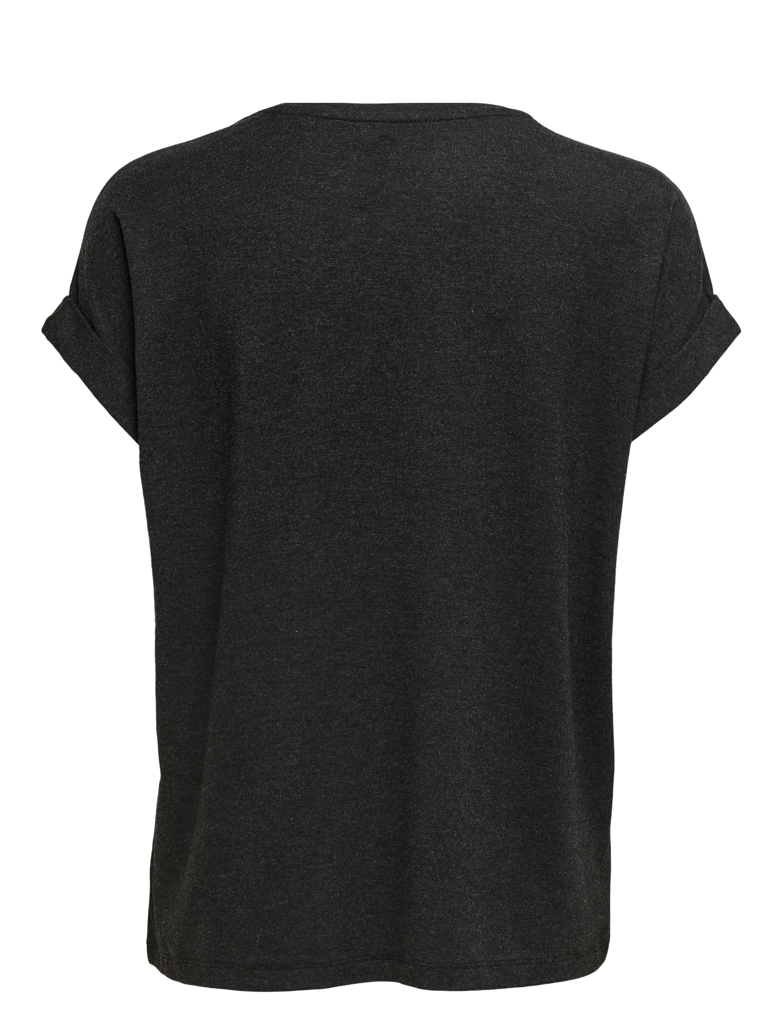 ONLY - ONLMOSTER S/S O-NECK TOP NOOS JRS - t-shirts - dark grey melange - 2