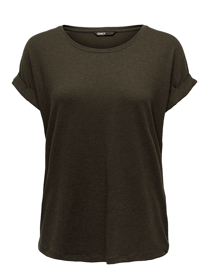 ONLY - ONLMOSTER S/S O-NECK TOP NOOS JRS - t-shirts - demitasse - 1