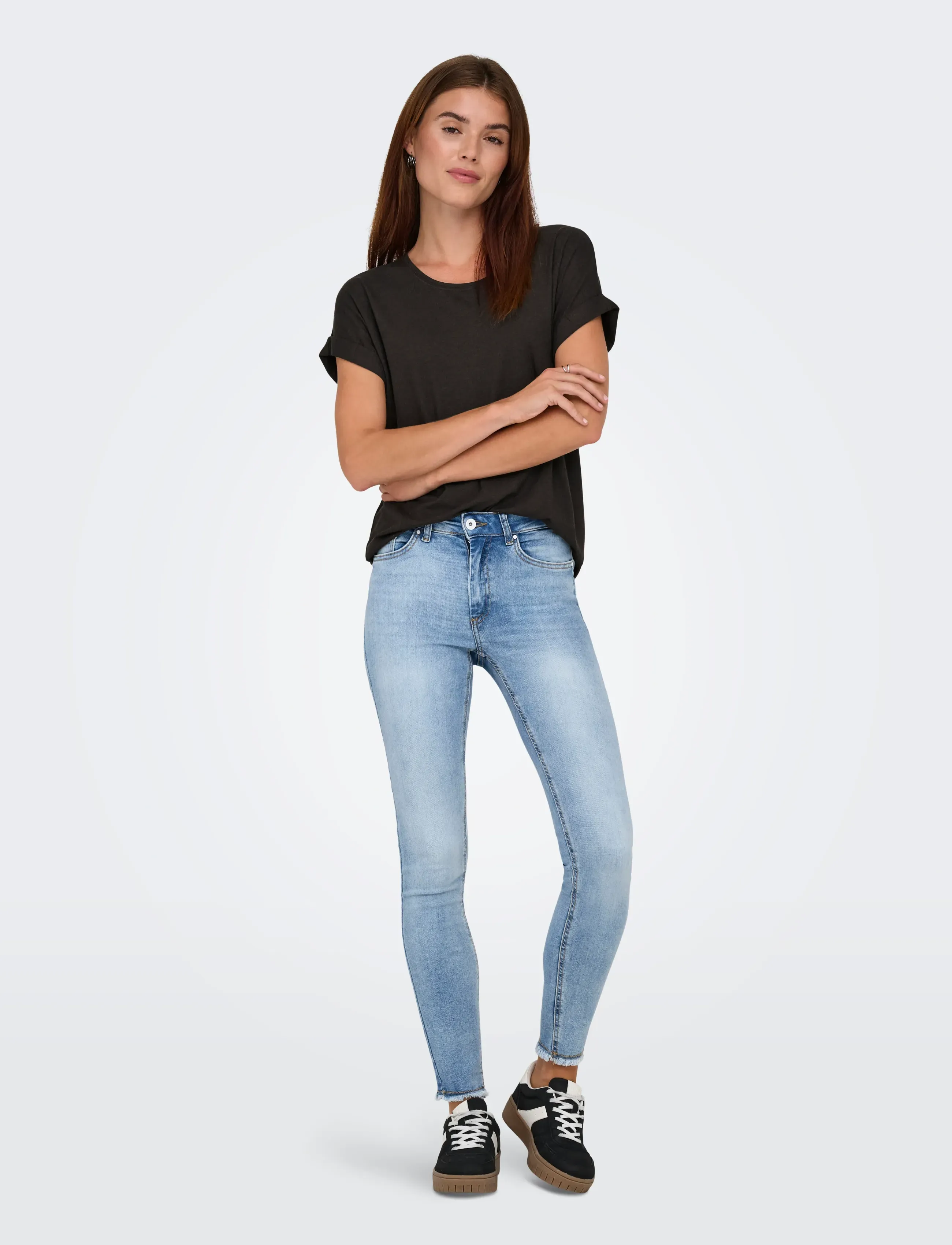 ONLY - ONLMOSTER S/S O-NECK TOP NOOS JRS - t-shirts - java - 4