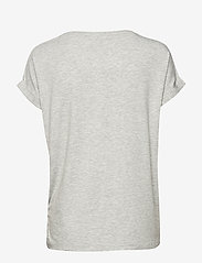 ONLY - ONLMOSTER S/S O-NECK TOP NOOS JRS - alhaisimmat hinnat - light grey melange - 1