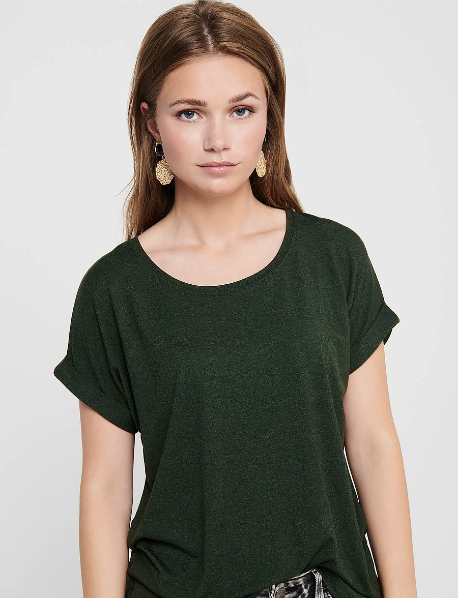 ONLY - ONLMOSTER S/S O-NECK TOP NOOS JRS - t-shirts - rosin - 4