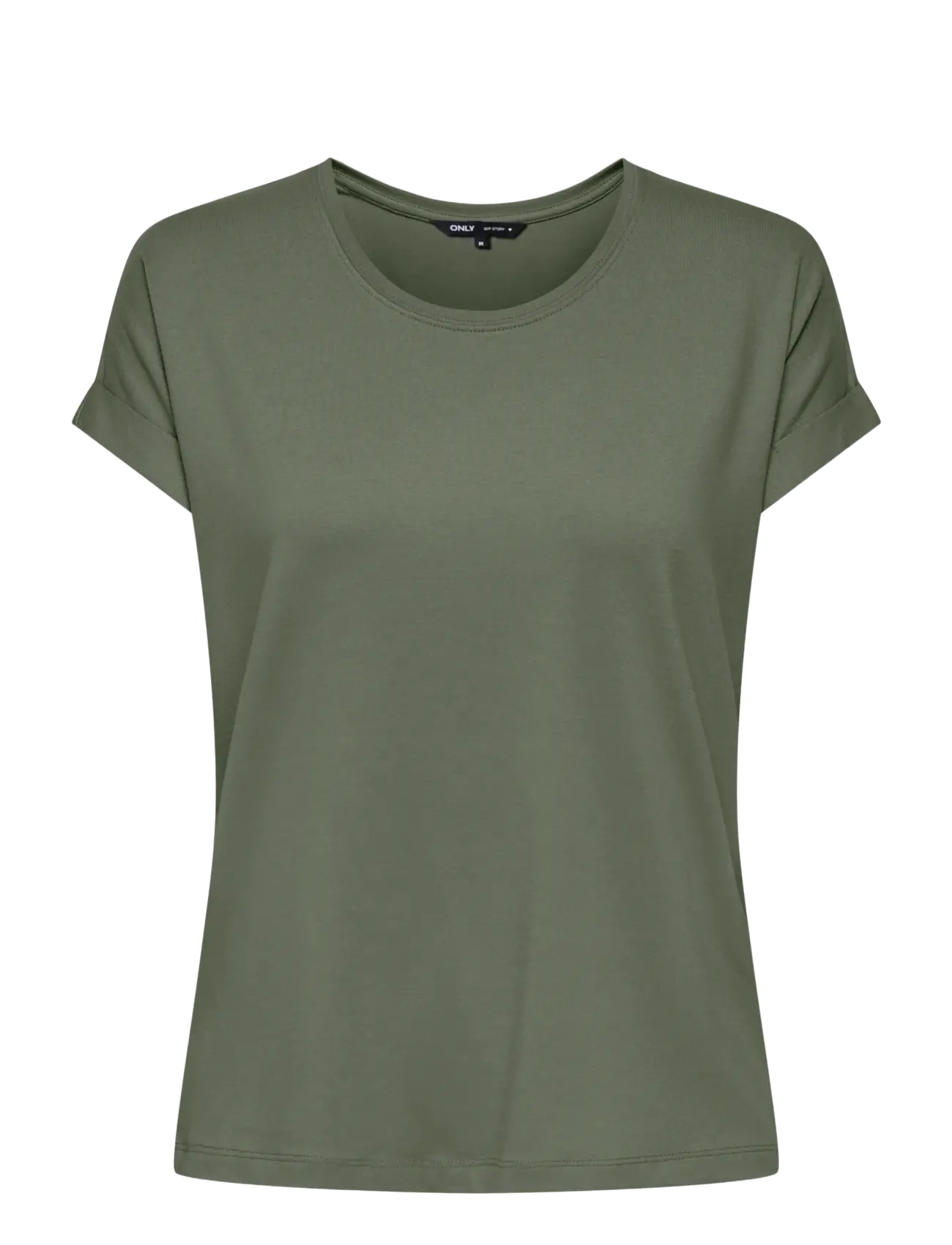 ONLY ONLMOSTER S/S O-NECK TOP NOOS JRS - Only - SMOKEY OLIVE / khaki/green