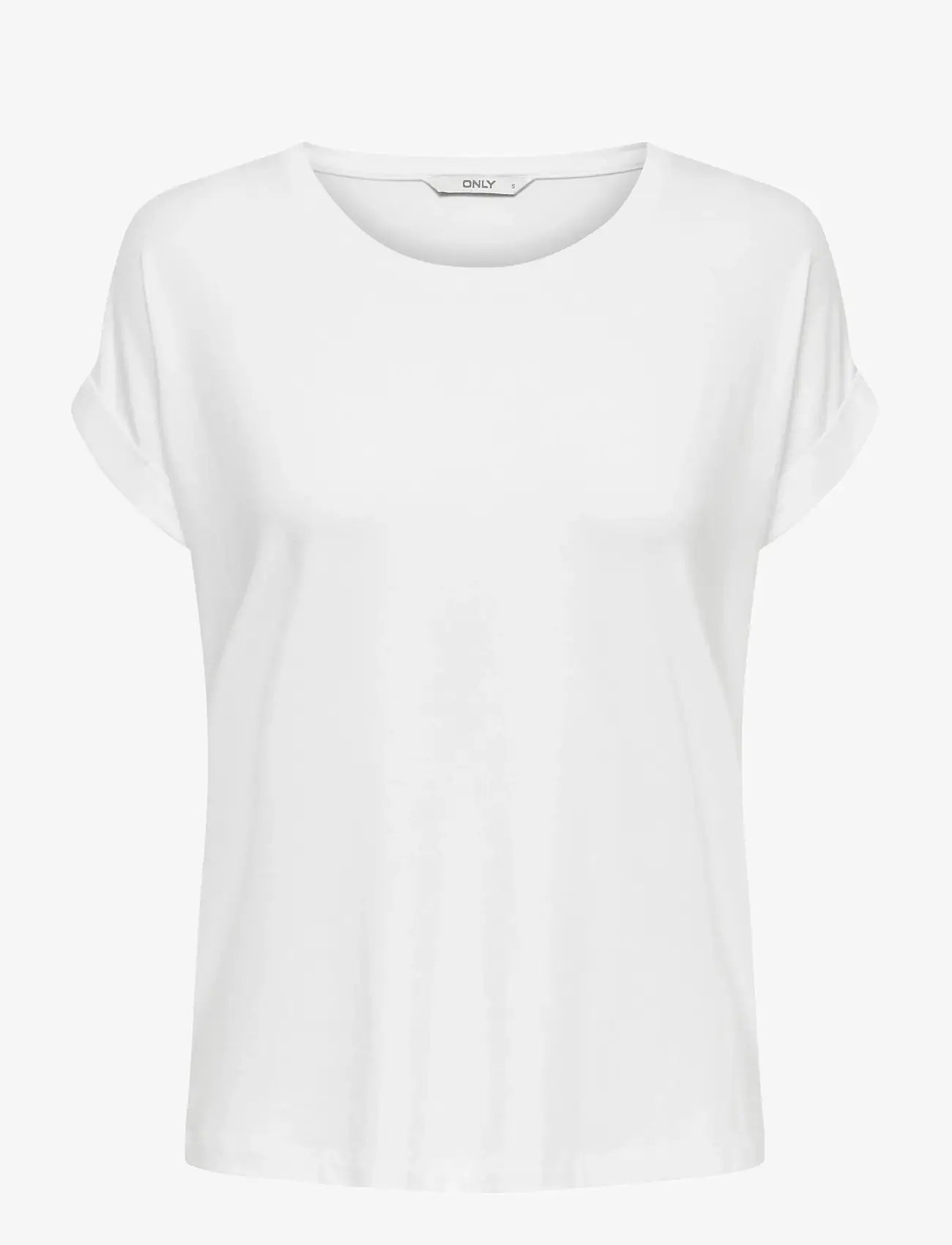 ONLY - ONLMOSTER S/S O-NECK TOP NOOS JRS - t-shirts - white - 1
