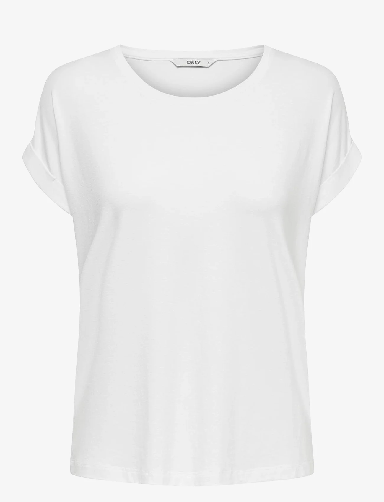 ONLY - ONLMOSTER S/S O-NECK TOP NOOS JRS - laagste prijzen - white - 0