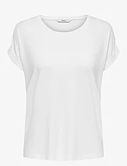 ONLY - ONLMOSTER S/S O-NECK TOP NOOS JRS - alhaisimmat hinnat - white - 0