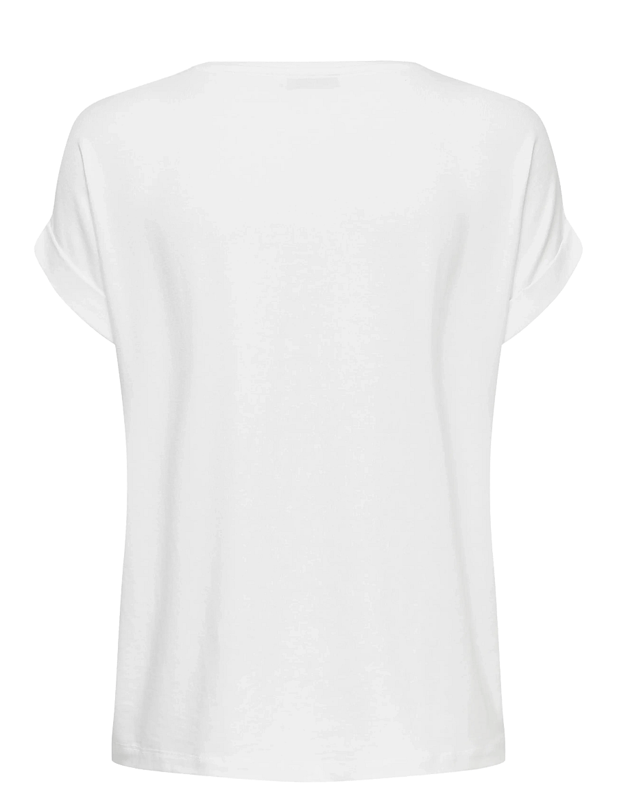 ONLY - ONLMOSTER S/S O-NECK TOP NOOS JRS - t-shirts - white - 2