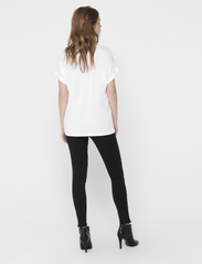 ONLY - ONLMOSTER S/S O-NECK TOP NOOS JRS - t-shirts - white - 3
