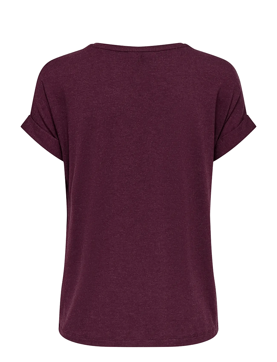 ONLY - ONLMOSTER S/S O-NECK TOP NOOS JRS - t-shirts - winetasting - 2