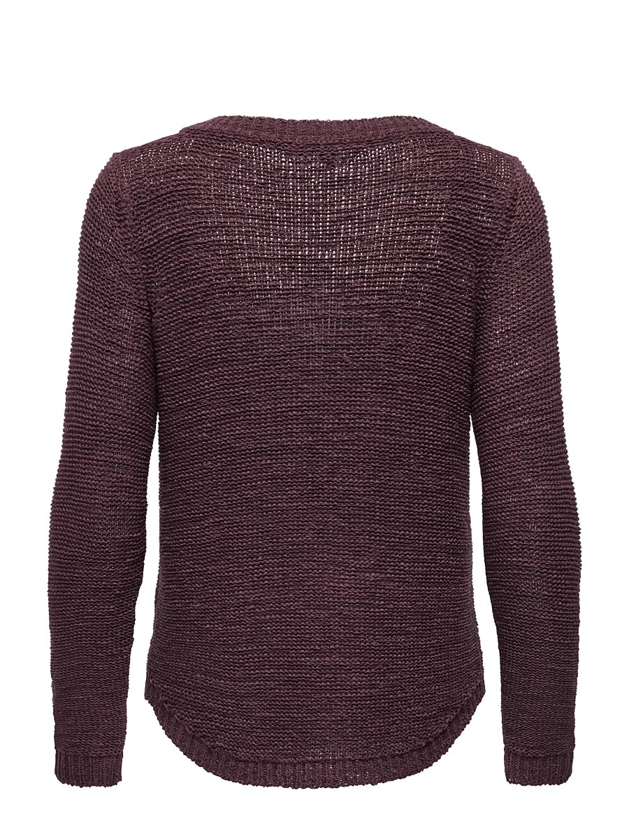 ONLY - ONLGEENA XO L/S PULLOVER KNT NOOS - pullover - fudge - 2