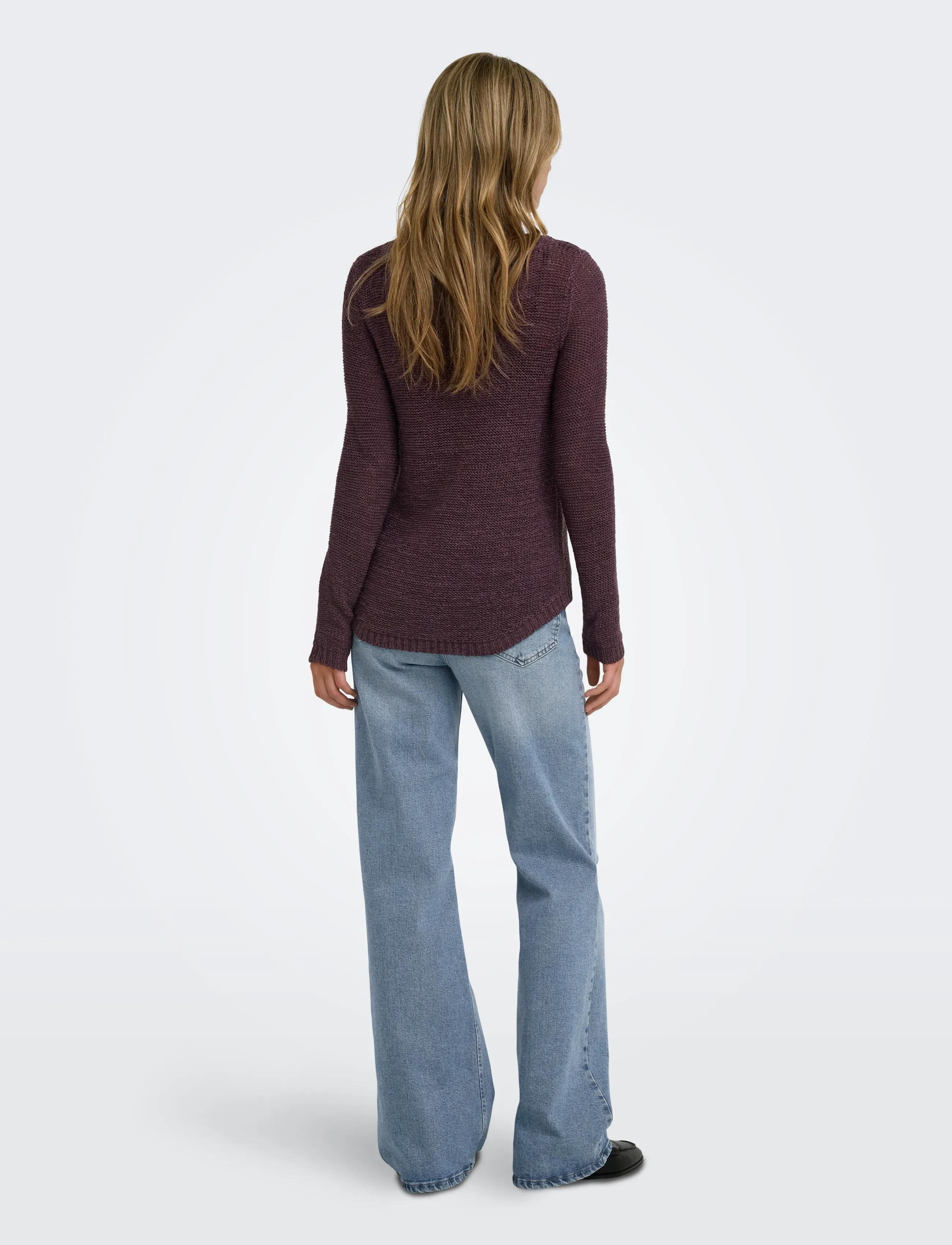 ONLY - ONLGEENA XO L/S PULLOVER KNT NOOS - jumpers - fudge - 3