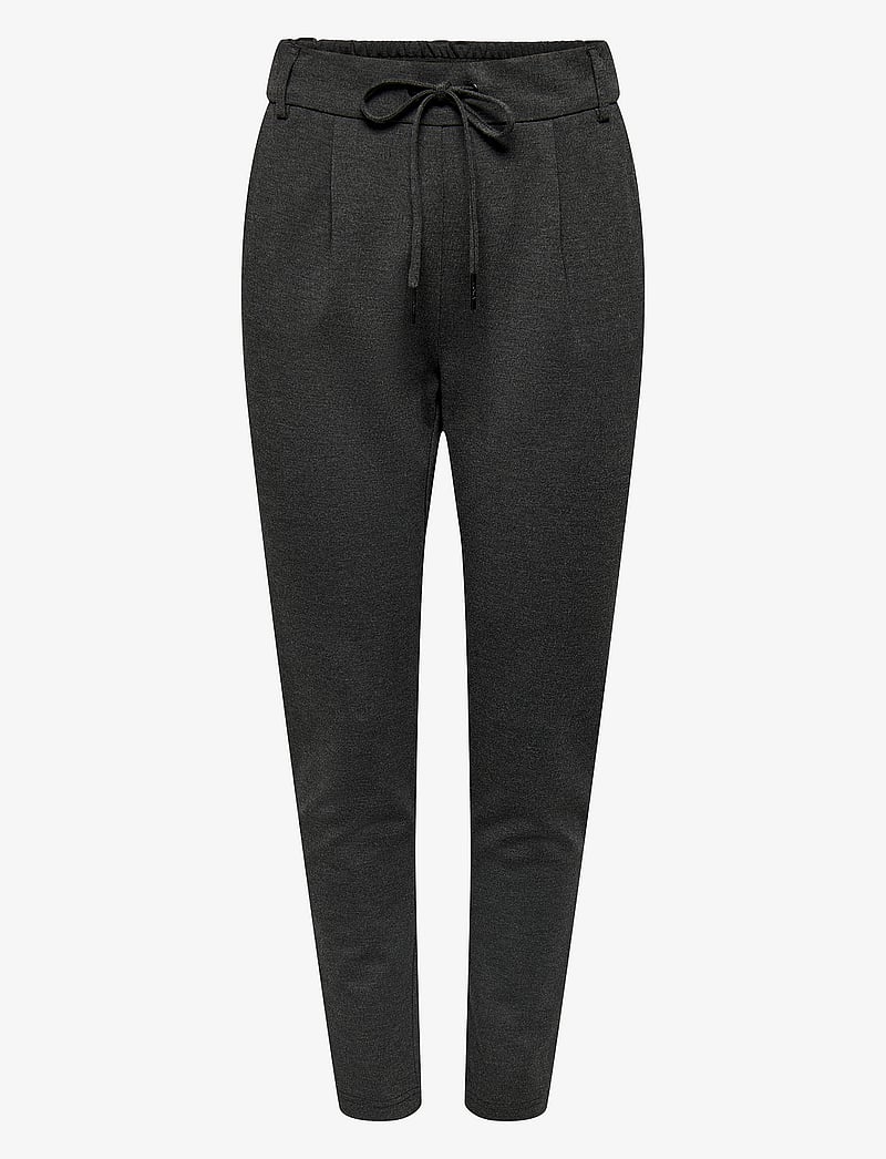 ONLY - ONLPOPTRASH EASY COL PANT PNT NOOS - jogas bikses - dark grey melange - 1