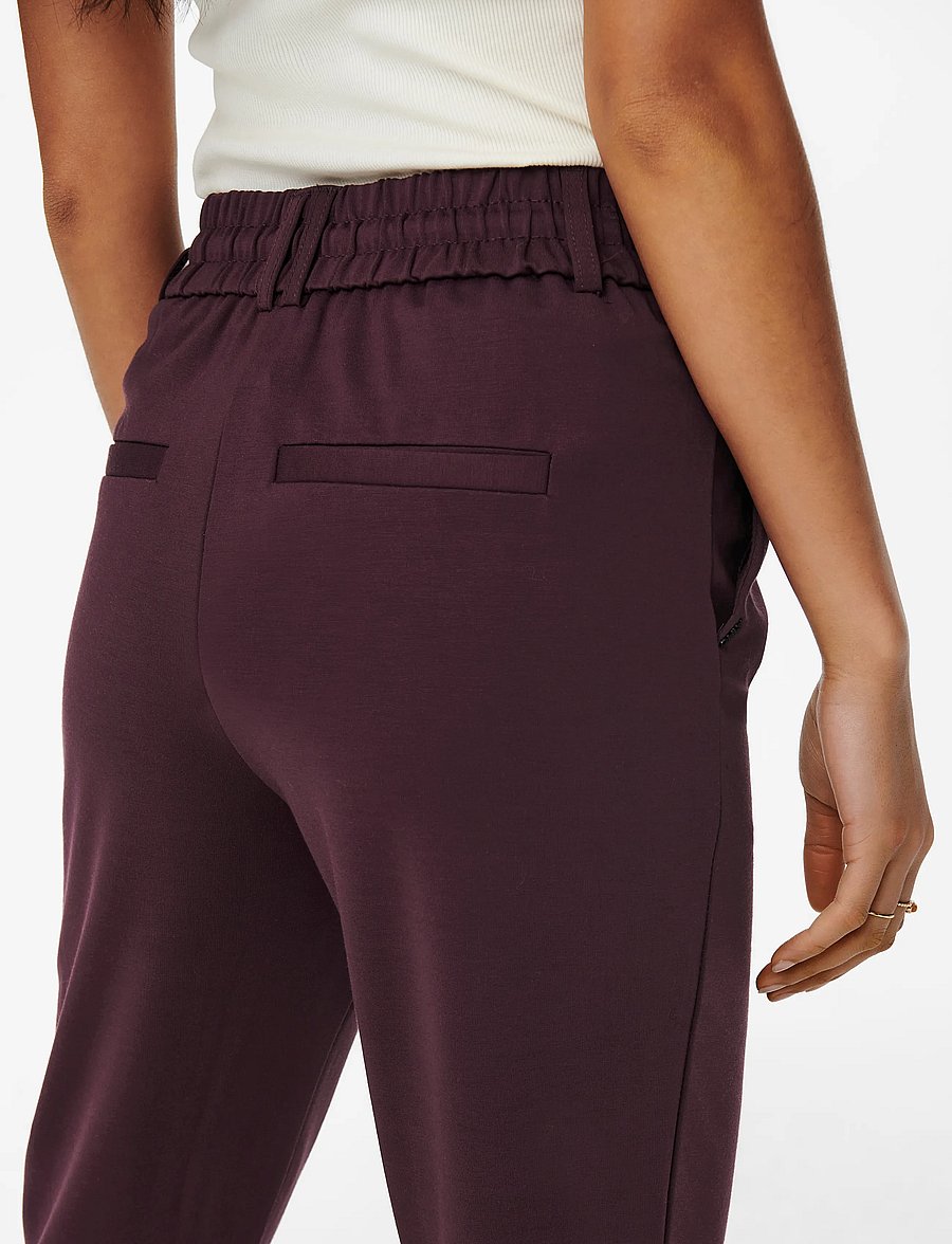 ONLY - ONLPOPTRASH LIFE EASY COL PANT PNT - slim fit bukser - port royale - 5