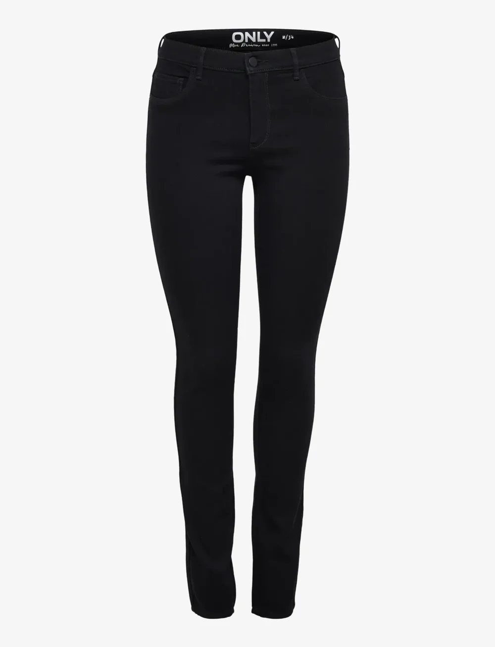 ONLY - ONLRAIN REG SKINNY DNM NOOS - skinny jeans - black denim - 1