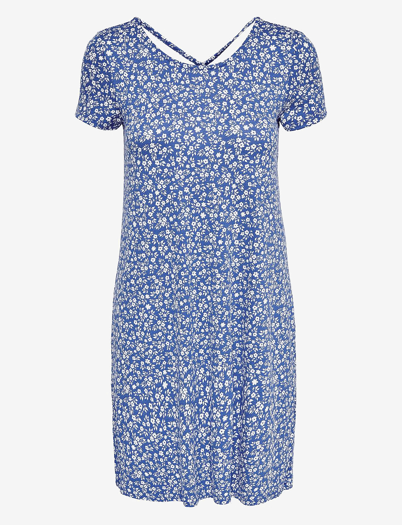 Korte Jurk Only Zomerjurkjes ONLY Onlbera Back Lace Up S/s Dress