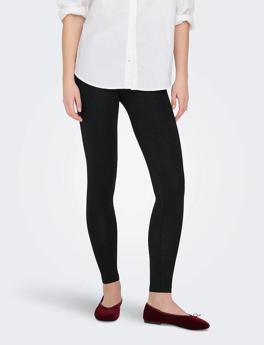 ONLY - ONLLIVE LOVE NEW LEGGINGS NOOS JRS - leggings - black - 0