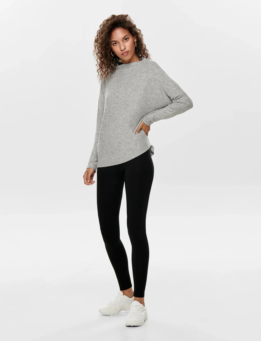 ONLY - ONLLIVE LOVE NEW LEGGINGS NOOS JRS - leggings - black - 4