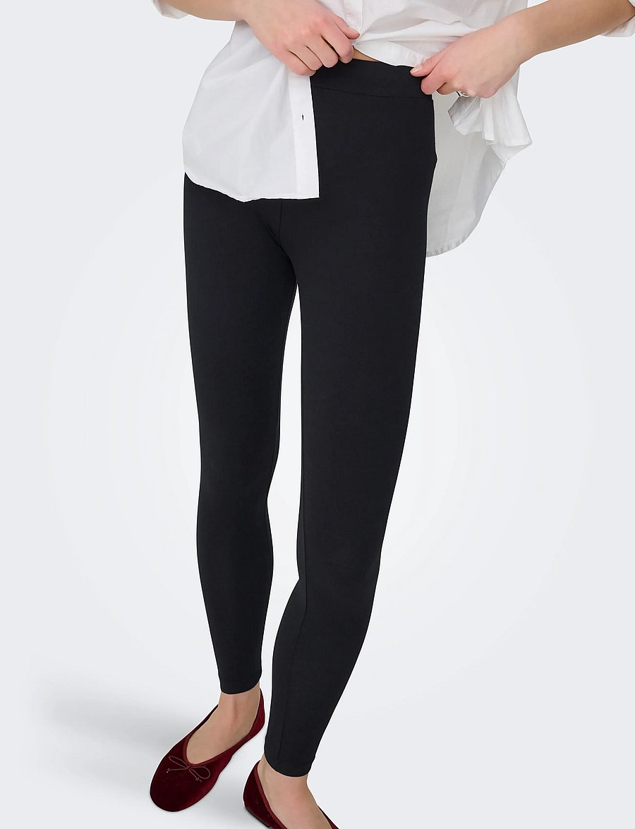 ONLY - ONLLIVE LOVE NEW LEGGINGS NOOS JRS - leggings - black - 5