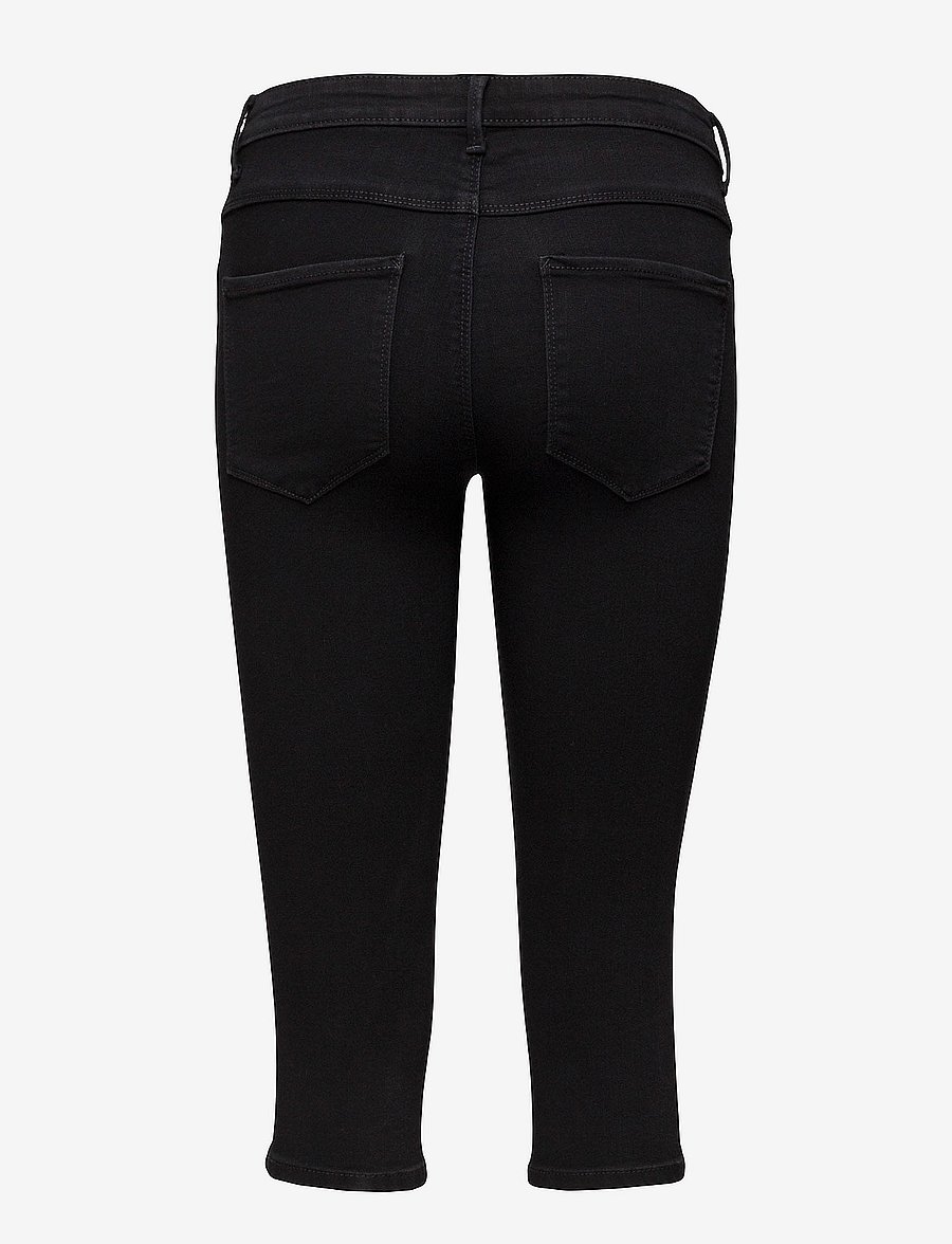 ONLY - ONLRAIN LIFE REG SK KNICKERS DNM NOOS - capri bukser - black - 2