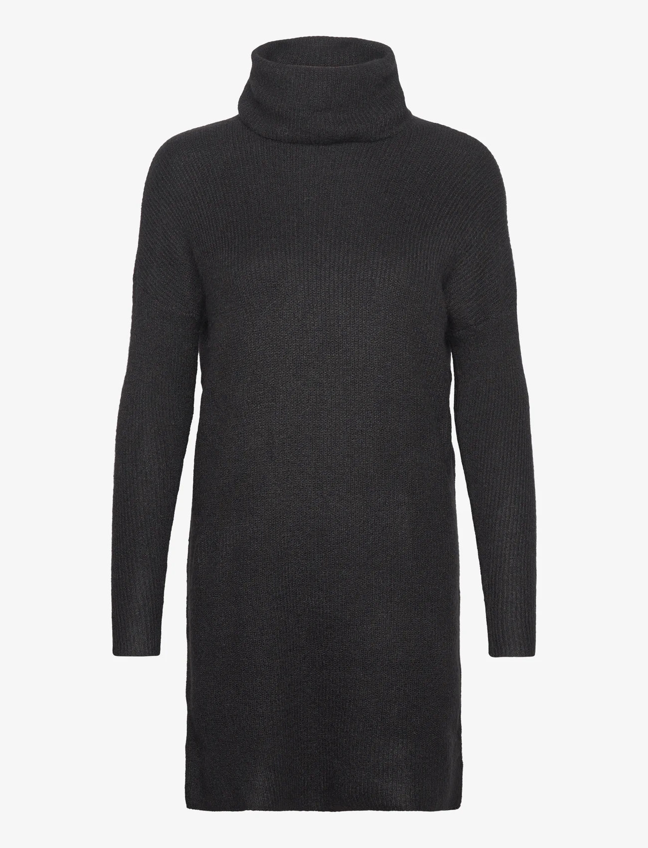 ONLY - ONLJANA L/S COWLNCK DRESS  WOOL KNT NOOS - madalaimad hinnad - black - 0