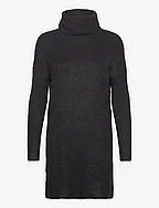 ONLJANA L/S COWLNCK DRESS  WOOL KNT NOOS - BLACK