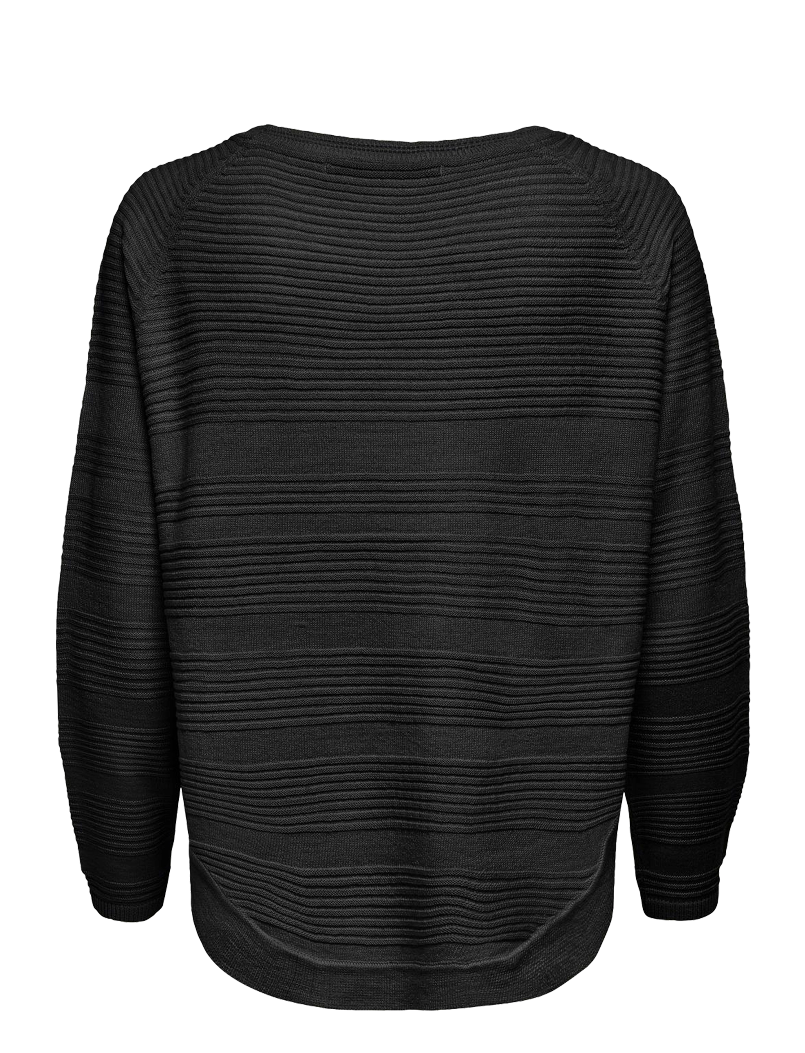 ONLY - ONLCAVIAR LS PULLOVER CS KNT - trøjer - black - 2