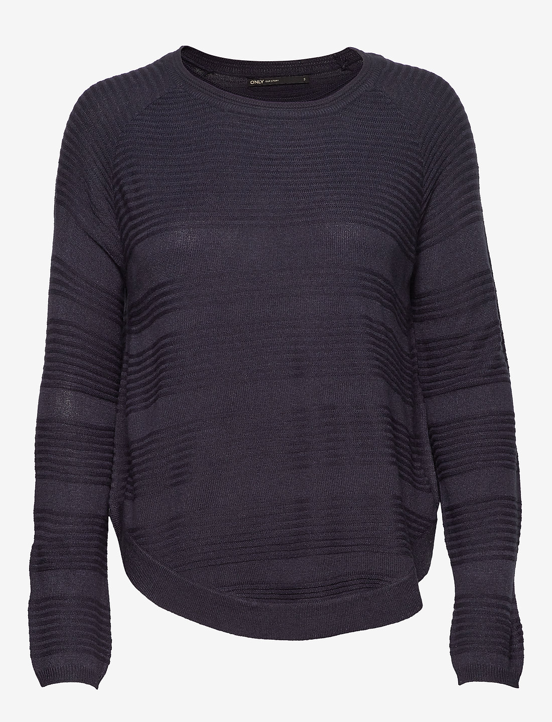 ONLY - ONLCAVIAR L/S PULLOVER KNT - striktrøjer - night sky - 0