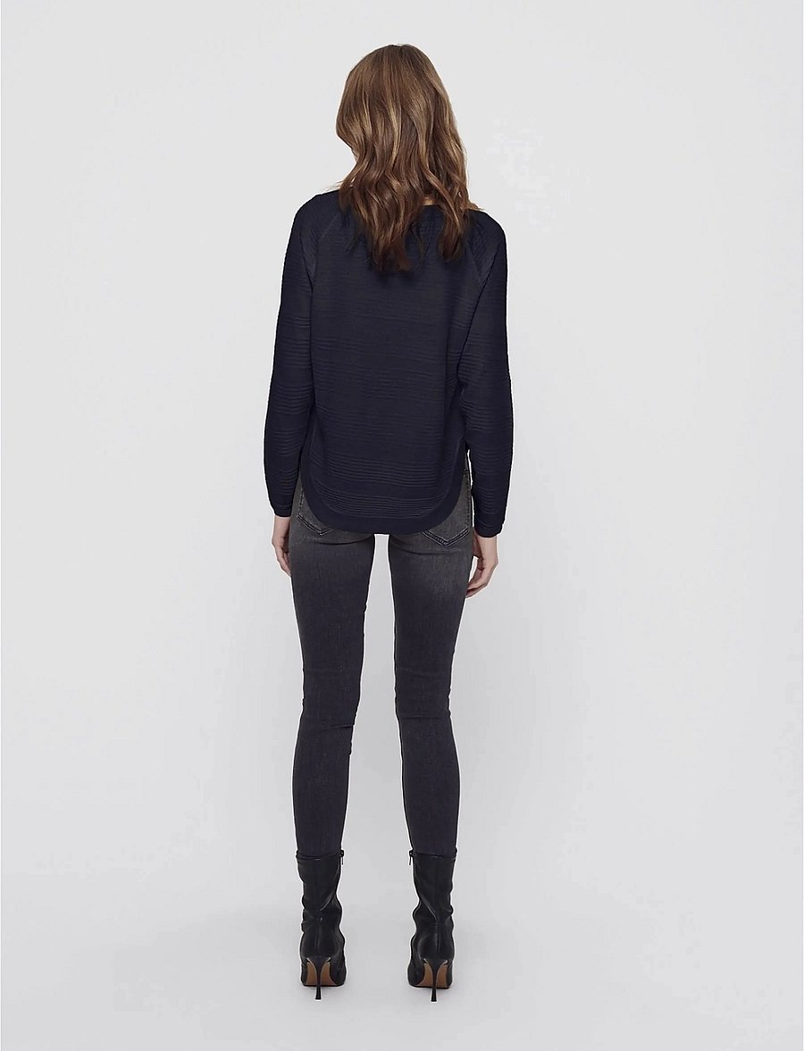 ONLY - ONLCAVIAR LS PULLOVER CS KNT - pullover - night sky - 3