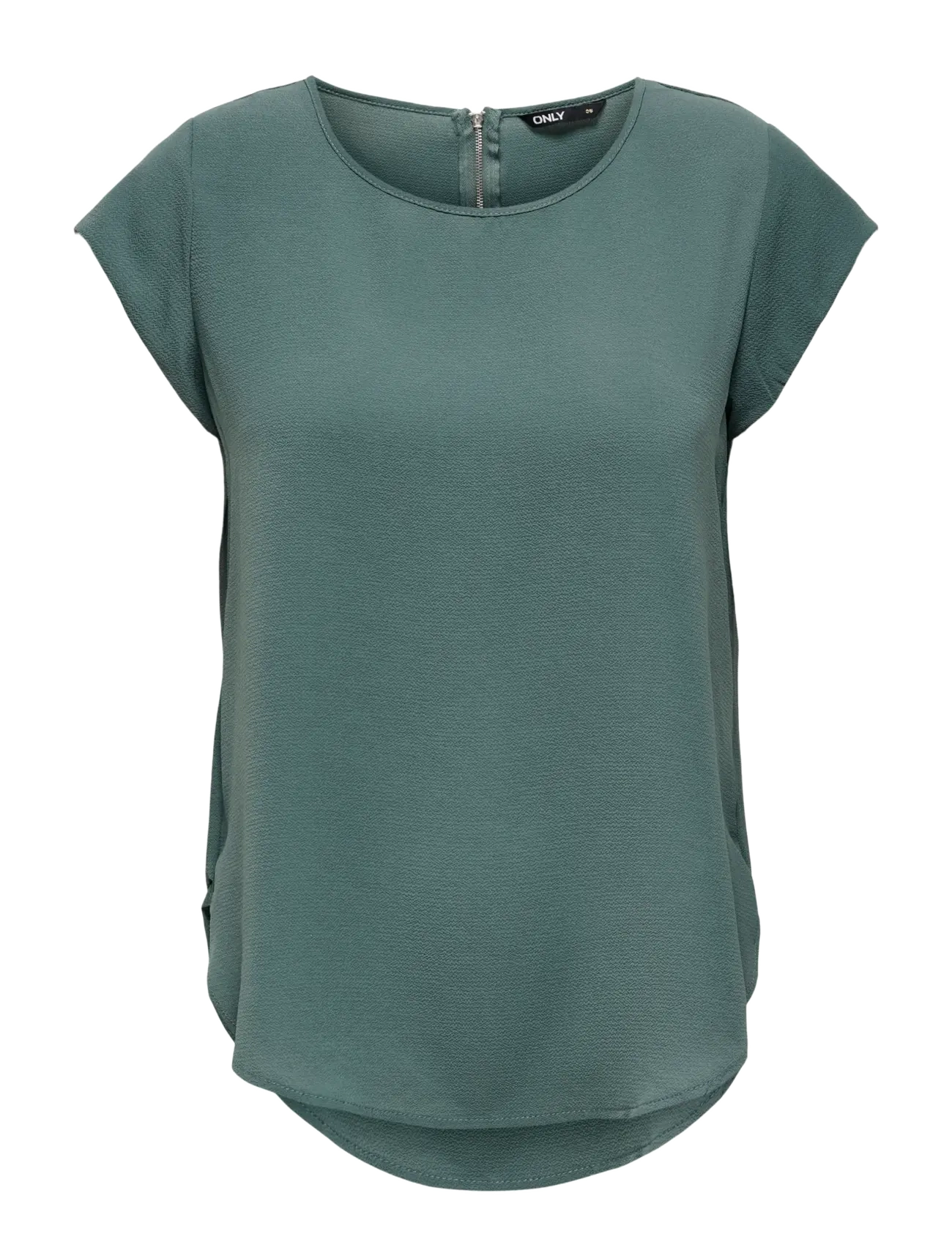 ONLY ONLVIC S/S SOLID TOP NOOS WVN - Pluusid ja särgid - BALSAM GREEN / green