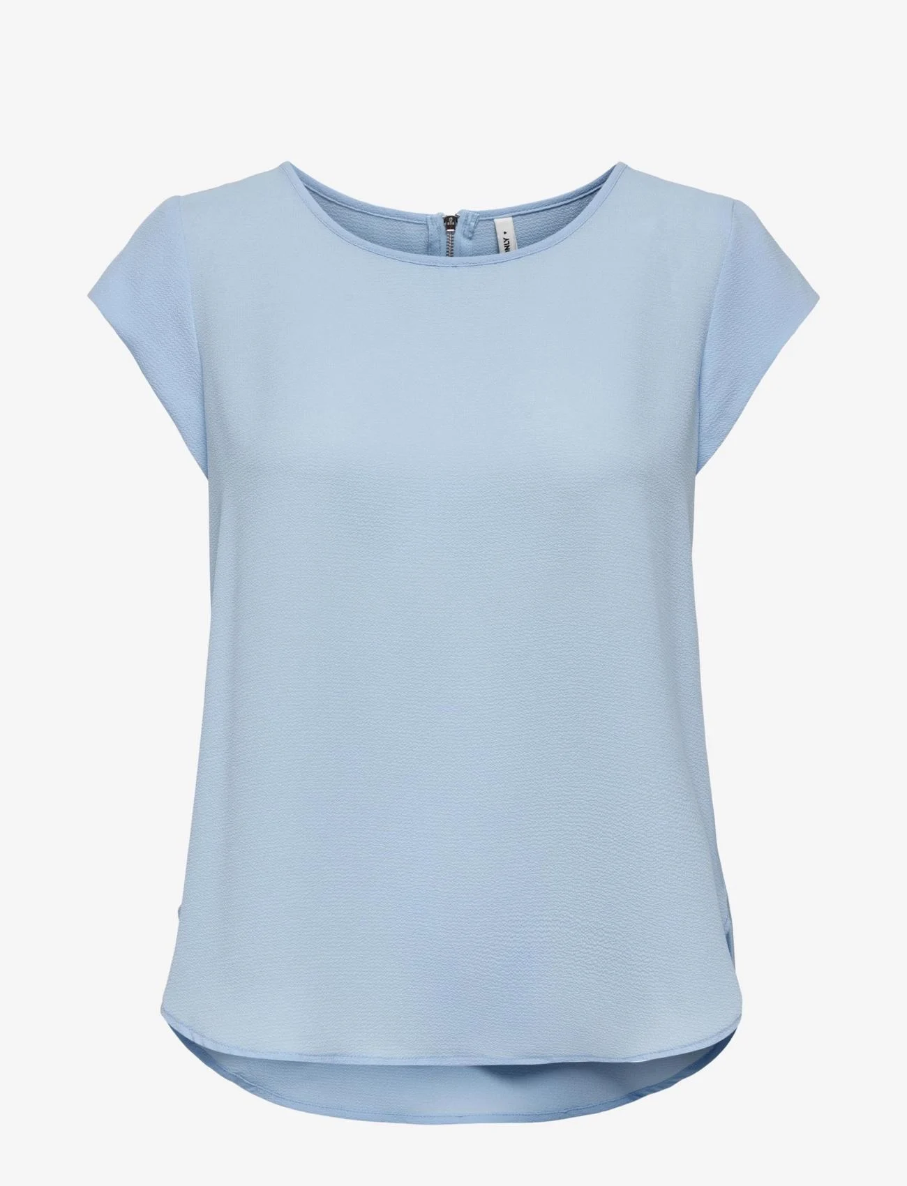 ONLY - ONLVIC S/S SOLID TOP NOOS PTM - kortärmade blusar - clear sky - 0