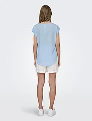 ONLY - ONLVIC S/S SOLID TOP NOOS PTM - kortärmade blusar - clear sky - 3