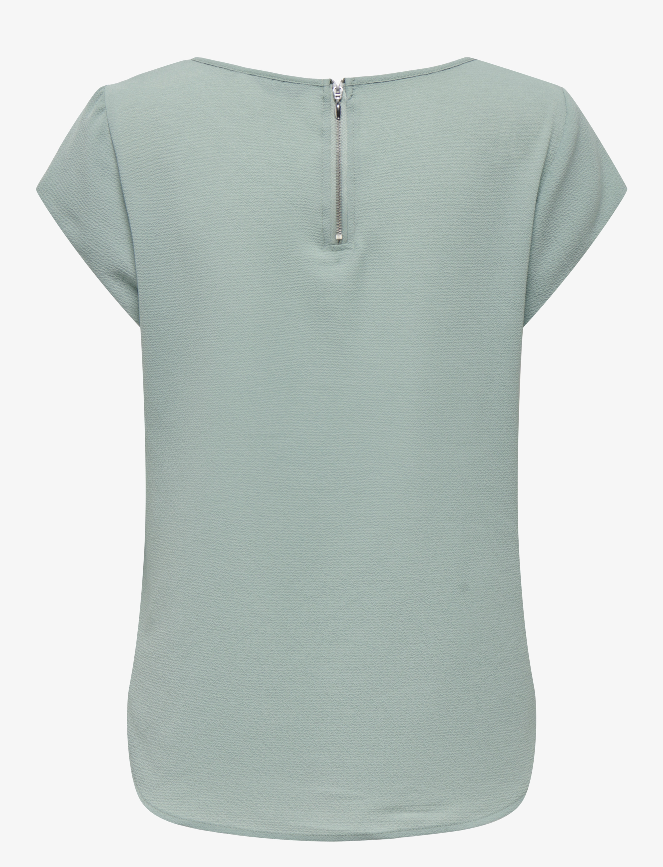 ONLY - ONLVIC S/S SOLID TOP NOOS WVN - lühikeste varrukatega pluusid - jadeite - 2