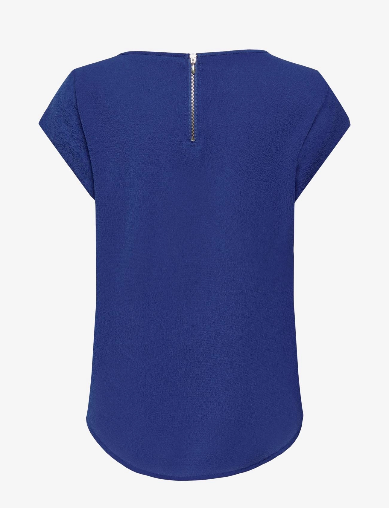 ONLY - ONLVIC S/S SOLID TOP NOOS WVN - lühikeste varrukatega pluusid - surf the web - 2