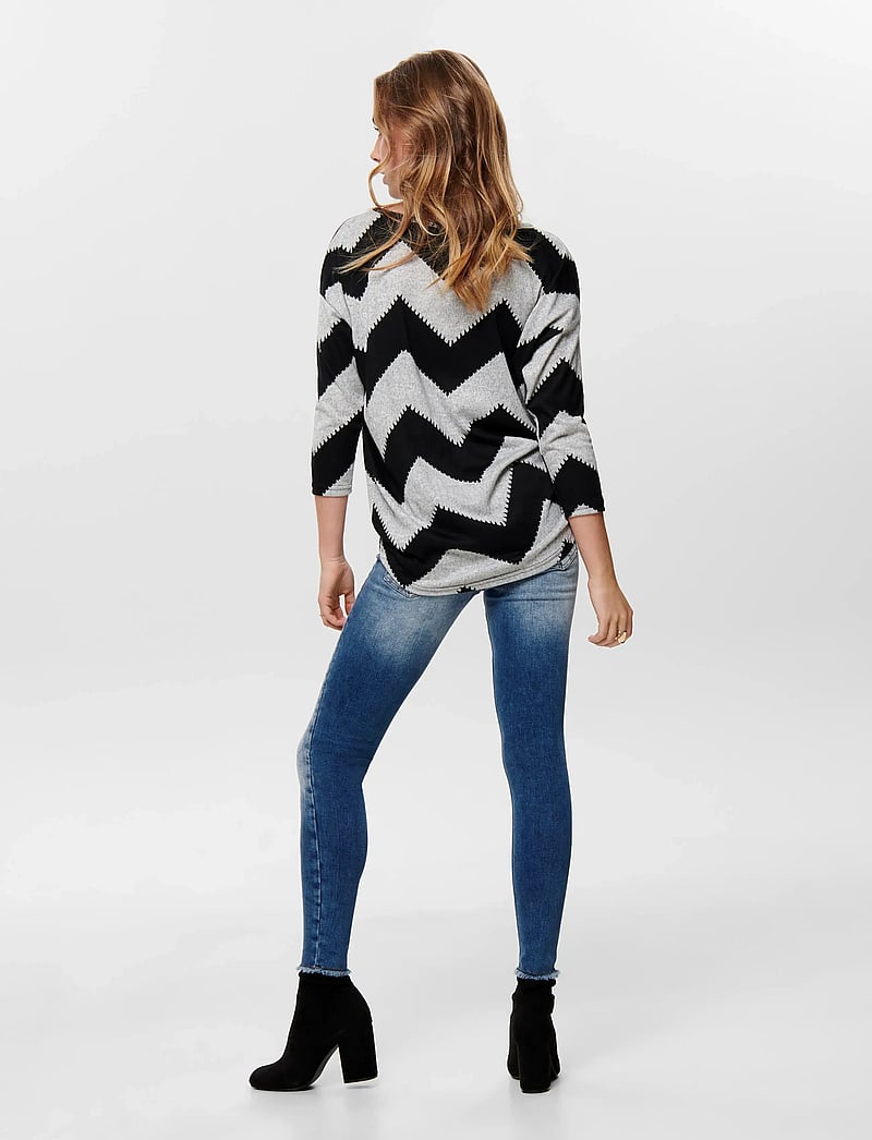 Top ONLY ONLELCOS - Maglia Donna In Poliestere, Taglio Oversize, Maniche 3/4 - Foto 5