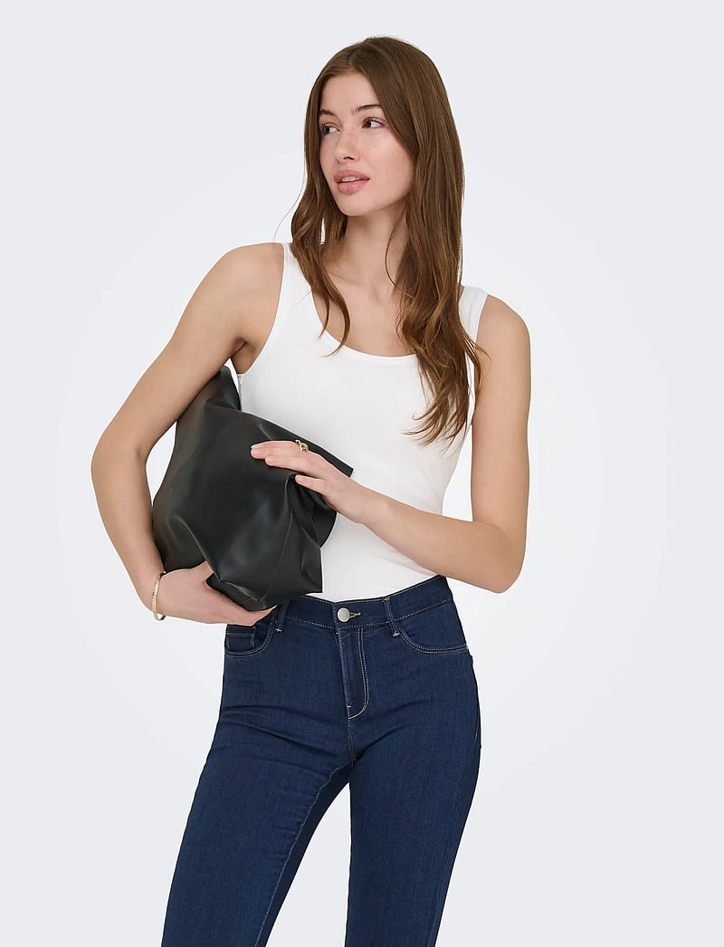 ONLY - ONLLIVE LOVE NEW LONG TT 2PACK JRS NOOS - sleeveless tops - black - 0