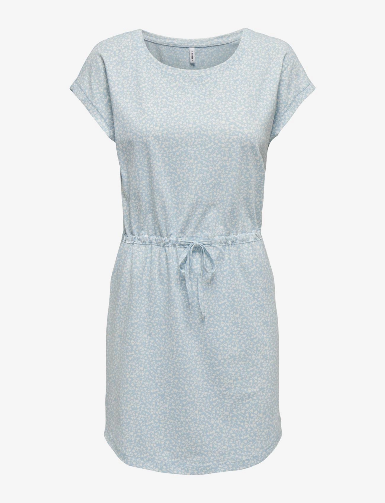 ONLY ONLMAY S/S DRESS NOOS - Kleider - CLEAR SKY / blue
